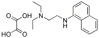 N-(2-DIETHYLAMINOETHYL)-1-NAPHTYLAMINE OXALATE Struktur