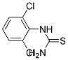 N-(2,6-DICHLOROPHENYL)-2-THIOUREA Struktur