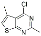 METHYL 4-CHLORO-5-METHYL-THIENO[2,3-D]PYRIMIDINE- Struktur