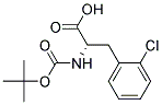 DL-N-BOC-BETA-(2-CHLOROPHENYL)ALANINE Struktur