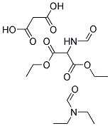 DIETHYL FORMAMIDOMALONATE, (FORMAMIDOMALONIC ACID DIETHYL ESTER) Struktur