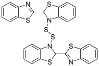 DIBENZOTHIAZYL DISULPHIDE Struktur