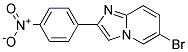 6-BROMO-2-(4-NITRO-PHENYL)-IMIDAZO[1,2-A]PYRIDINE- Struktur