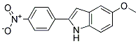 5-METHOXY-2-(4-NITROPHENYL)-1H-INDOLE Struktur