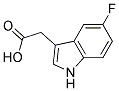 5-FLUORO-3-INDOLEACETIC ACID Struktur