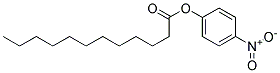 4-NITROPHENYL DODECANOATE Struktur