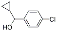 4-CHLORO-ALPHA-CYCLOPROPYLBENZYL ALCOHOL Struktur