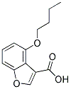 4-BUTOXYBENZOFURAN-3-CARBOXYLIC ACID Struktur