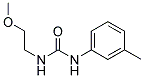 4-[3-(2-METHOXY-ETHYL)-UREIDO]-2-METHYLBENZENE- Struktur