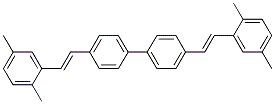 4,4'-BIS-(2,5-DIMETHYLSTYRYL)-DIPHENYL Struktur