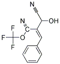 4-(TRIFLUOROMETHOXY)BENZALMALONITRILE Struktur