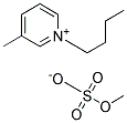 3-METHYL-N-BUTYLPYRIDINIUM METHYLSULFATE Struktur