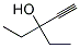 3-ETHYL-1-PENTYNE-3-OL Struktur