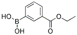 3-BORONO-BENZOIC ACID 1-ETHYL ESTER Struktur