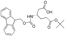 (S)-3-(FMOC-AMINO)ADIPIC ACID 6-T-BUTYL ESTER Struktur