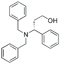 ( R )-(-)-(DIBENZYLAMINO)-3-PHENYL-1-PROPANOL Struktur