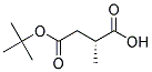 (R)-3-tert-Butyloxycarbonyl-2-methylpropanoic acid Struktur