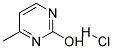 4-METHYLPYRIMIDIN-2-OL HYDROCHLORIDE Struktur