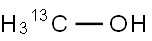 METHYL-13C ALCOHOL 99 ATOM % 13C Struktur