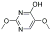 4-HYDROXYL-2,5-DIMETHOXY-PYRIMIDINE Struktur