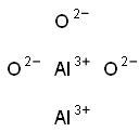 ALUMINUM OXIDE (-40 MESH) (AL) 99.999% 10G Struktur