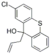 9-ALLYL-2-CHLOROTHIOXANTHEN-9-OL Struktur