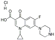 CIPROFLOXACIN HYDROCHLORIDE FOR PEAK IDENTIFICATION Struktur