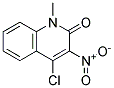 4-CHLORO-1-METHYL-3-NITRO-1,2-DIHYDROQUINOLIN-2-ONE, TECH Struktur