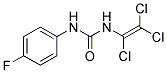 N-(4-FLUOROPHENYL)-N'-(1,2,2-TRICHLOROVINYL)UREA, TECH Struktur