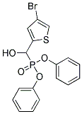 (4-BROMO-2-THIENYL)(DIPHENYLPHOSPHORYL)METHANOL, TECH Struktur