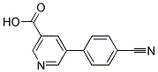 5-(4-CYANOPHENYL)NICOTINIC ACID, 97+% Struktur