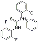 N-(2,6-DIFLUOROPHENYL)OXO(DIPHENYL)PHOSPHORANECARBOTHIOAMIDE, TECH Struktur