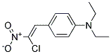 N1,N1-DIETHYL-4-(2-CHLORO-2-NITROVINYL)ANILINE, TECH Struktur