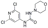 N-(2,6-DICHLORO-4-PYRIDYL)-N'-MORPHOLINOUREA, TECH Struktur