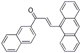 3-(9-ANTHRYL)-1-(2-NAPHTHYL)PROP-2-EN-1-ONE, TECH Struktur