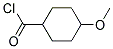 4-METHOXY-CYCLOHEXANECARBONYL CHLORIDE Struktur