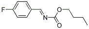 (4-FLUORO-BENZYLIDENE)-CARBAMIC ACID BUTYL ESTER Struktur