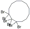 A-HEXABROMOCYCLODODECANE Struktur