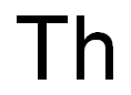 THORIUM, 99.1%, POWDER Struktur