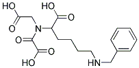 N-BENZYLOXO-[5-AMINO-1-CARBOXYPENTYL]-IMINODIACETIC ACID Struktur