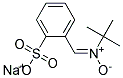 N-TERT-BUTYL-ALPHA-(2-SULPHOPHENYL)-NITRONESODIUM SALT Struktur