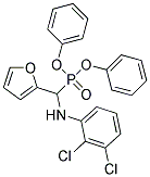 N1-[(DIPHENYLPHOSPHORYL)(FUR-2-YL)METHYL]-2,3-DICHLOROANILINE Struktur