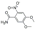 4,5-DIMETHOXY-2-NITROBENZAMID Struktur