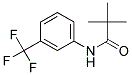 N-(2,2-DIMETHYLPROPANOYL)-3-(TRIFLUOROMETHYL)ANILIN Structure