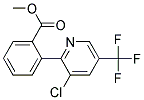 METHYL 2-[3-CHLORO-5-(TRIFLUOROMETHYL)-2-PYRIDINYL]BENZENECARBOXYLAT Struktur