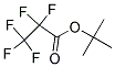 TERT-BUTYL PENTAFLUOROPROPIONAT Struktur