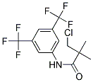 N-[3,5-BIS(TRIFLUOROMETHYL)PHENYL]-3-CHLORO-2,2-DIMETHYLPROPIONAMID Struktur