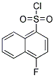 4-FLUORONAPHTHALENE-1-SULPHONYL CHLORID Struktur