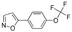 5-[4-(TRIFLUOROMETHOXY)PHENYL]ISOXAZOL Struktur