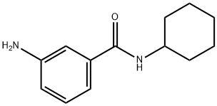 3-AMINO-N-CYCLOHEXYLBENZAMIDE Struktur